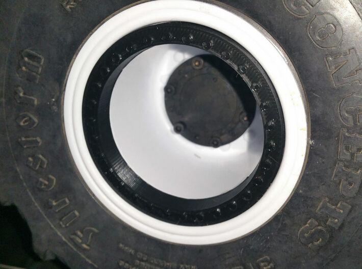 JConcepts Tribute Wheel Beadlock Ring for Monster  3d printed 