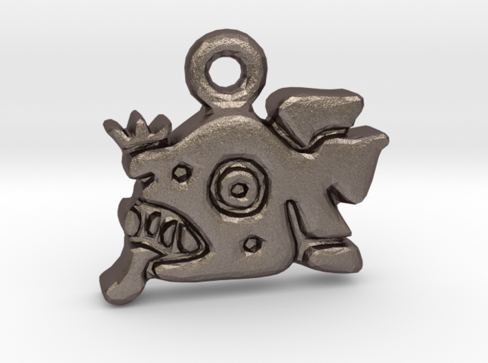 Mayan Jaguar Pendant 3d printed