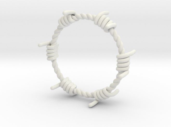 Wired Ring 3d printed