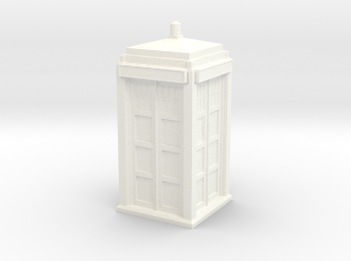 The Physician's Blue Box in 1/32 scale (Hollow) 3d printed