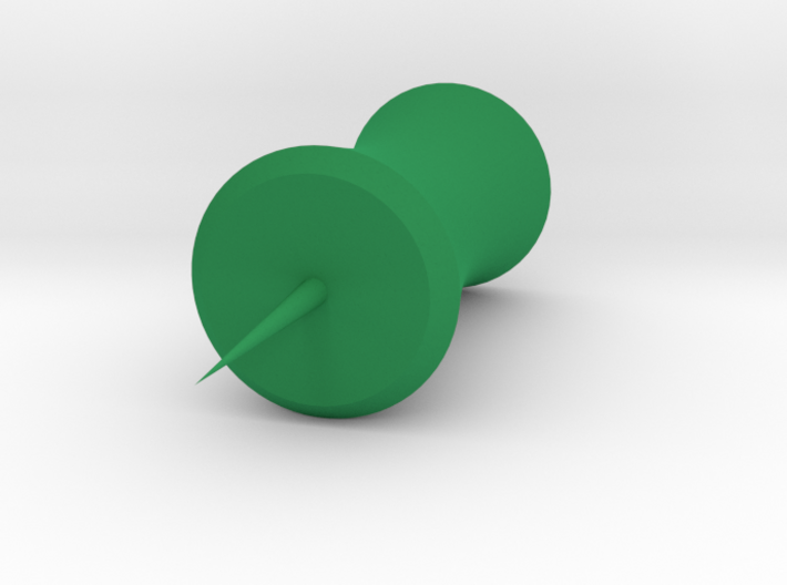 Bamboo Pushpin 3d printed