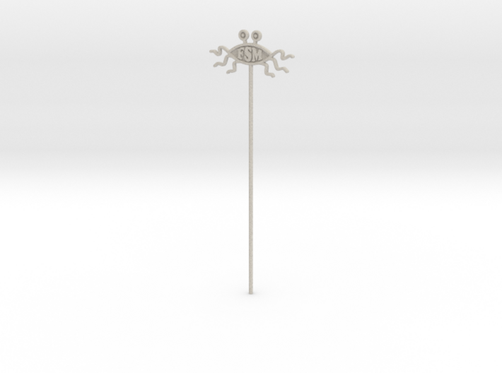 FSM Emblem On A Stick 3d printed Nice and cheap. PLEASE READ THE DESCRIPTION BEFORE BUYING!!!!!