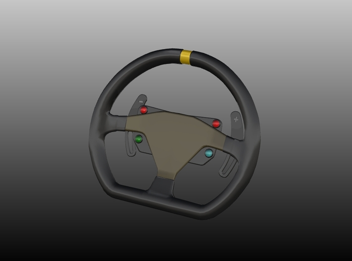 Steering Wheel P-GT4-Type - 1/10 3d printed 