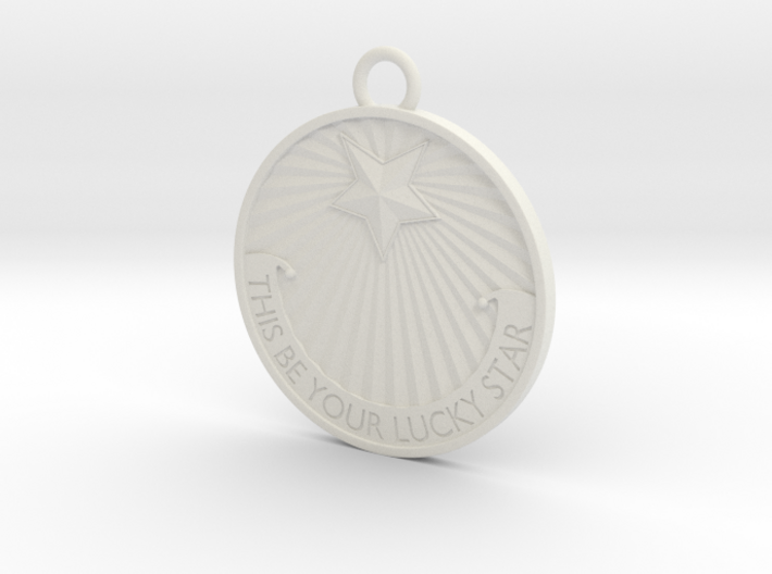 This Be Your Lucky Star Titanic Pendant / Keychain 3d printed 