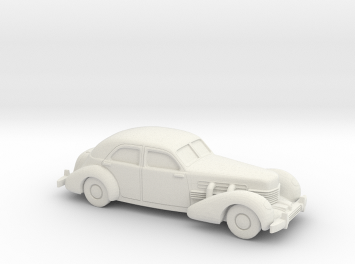 1/87 1935 Cord 812 Sedan 3d printed