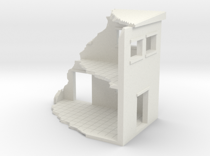 Building In Ruins 3d printed