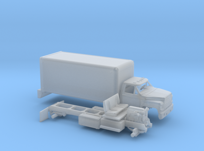 1/160 1980-86 Ford F 600 Delivery Box Van 3d printed