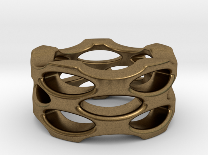 Ellipse Ring 3d printed