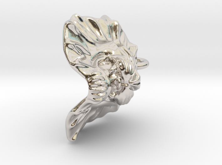 Lion Small Pendant 3d printed