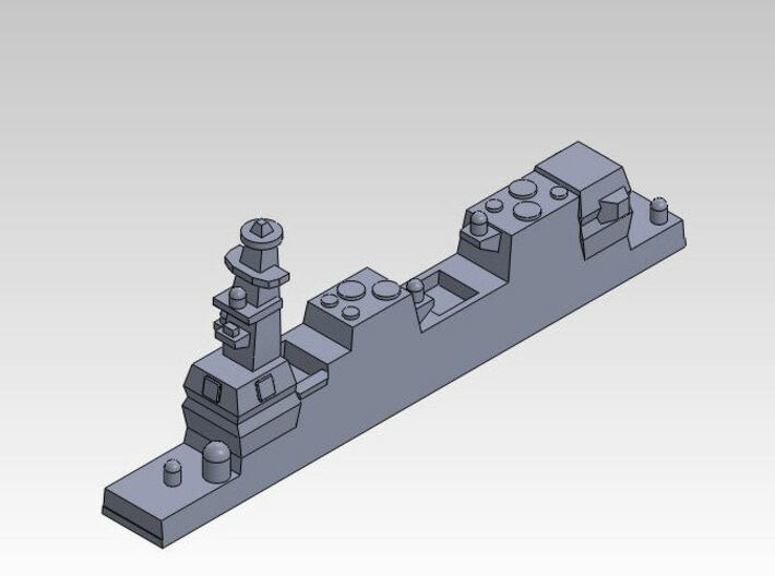 30SJ01b 1:3000 multipart 22DDH Izumo - Details 3d printed DETAIL VIEW