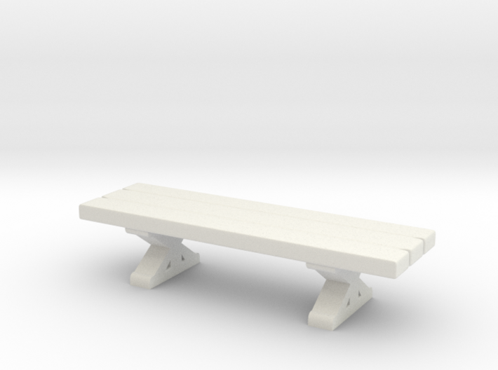 Tabletop: Trestle Table- Bench 3d printed 