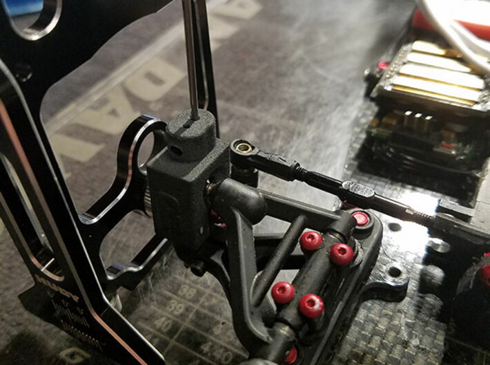 CRC Caster Adapters 3d printed 