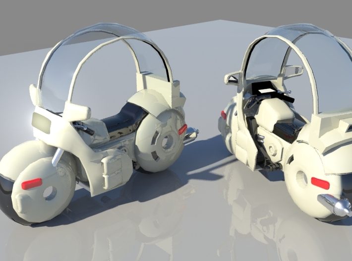 Motercycle DragonballZ 3d printed 