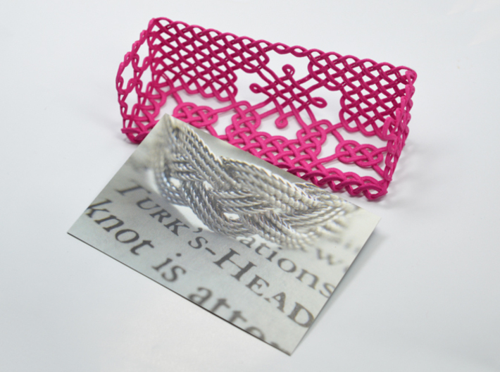 Woven Business Card Holder 3d printed