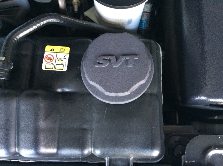 Mustang Coolant Tank Cap Cover - SVT 3d printed 