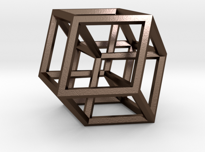 Hypercube B 3d printed 