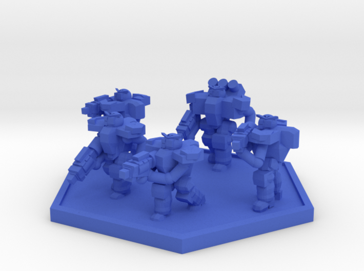 Colour Rim Bastion PA Trooper Squad 3d printed