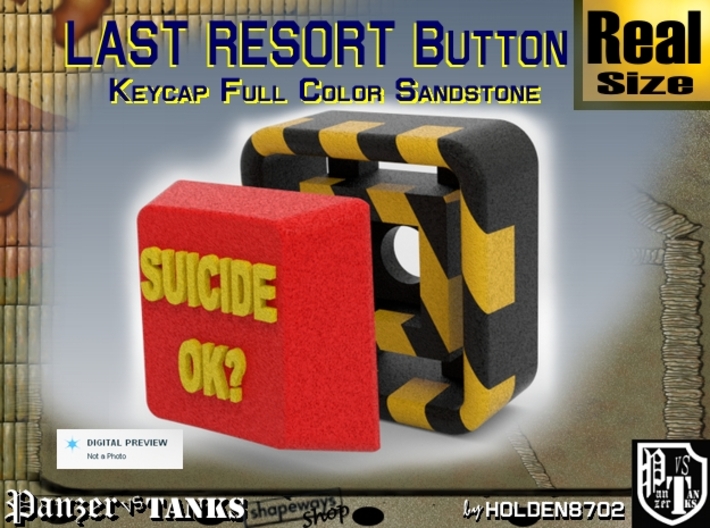 Full Color Key for Last Resort 3d printed