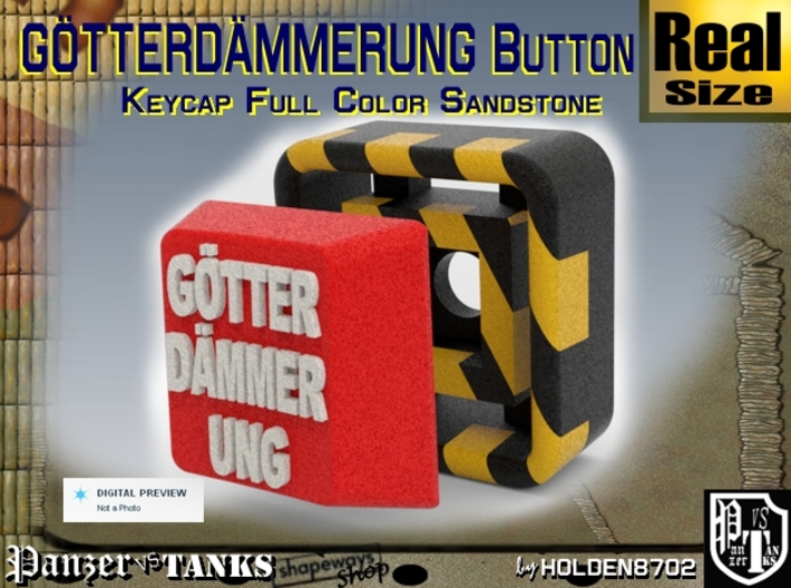 Full Color Key of Götterdämmerung 3d printed