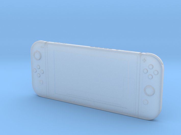 Nintendo Switch (1:10 Scale for Frosted Detail) 3d printed