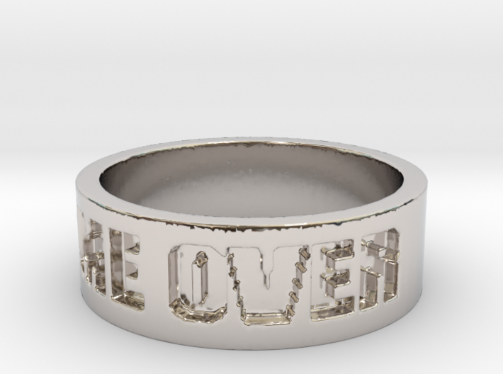 Game Over Ring 3d printed