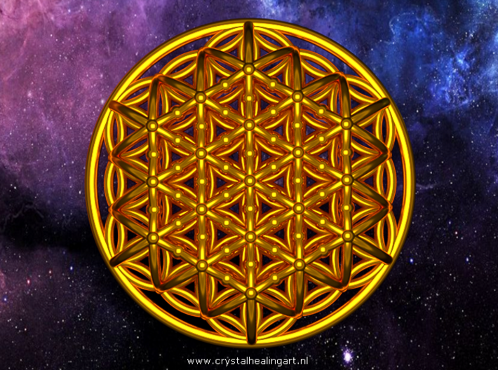 3d Flower Of Life 3d printed Artist impression of the 3d flower of life