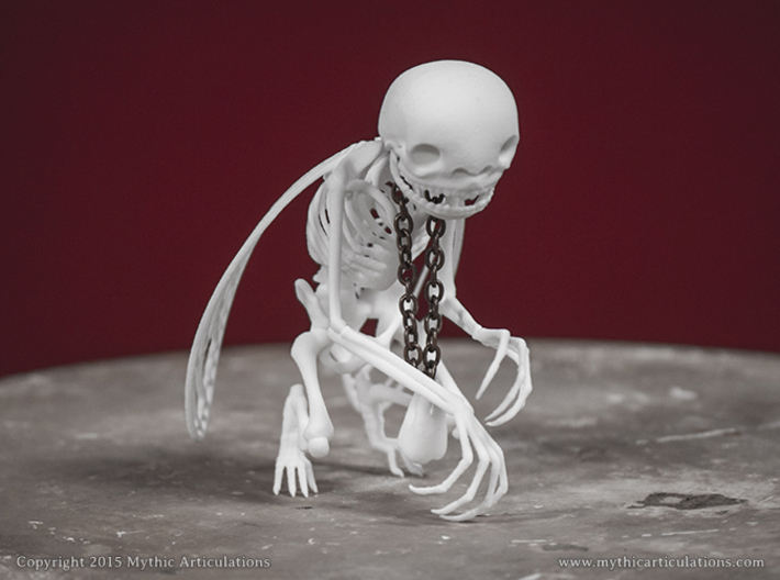 Tooth Fairy Skeleton 3d printed