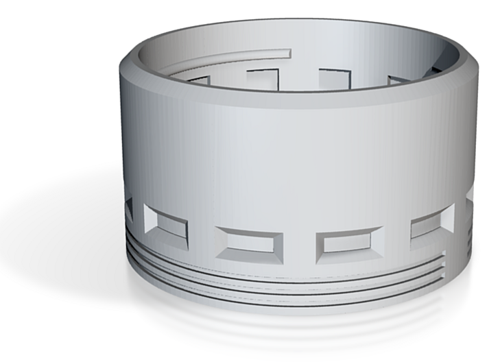 GCM124 - 28mm Bass Speaker Chassis 3d printed