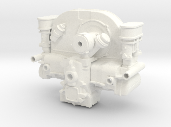 FF10001 Flat 4 Engine Part 1 of 2 3d printed
