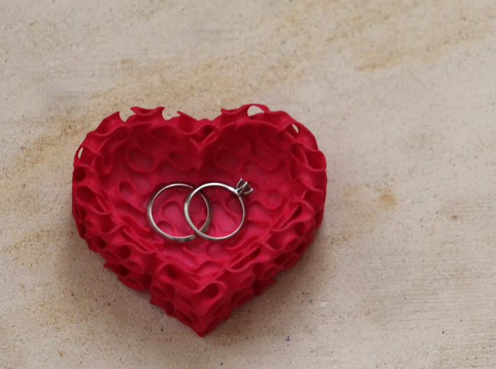 Gyroid Heart Bowl Mini 3d printed The perfect size for precious things