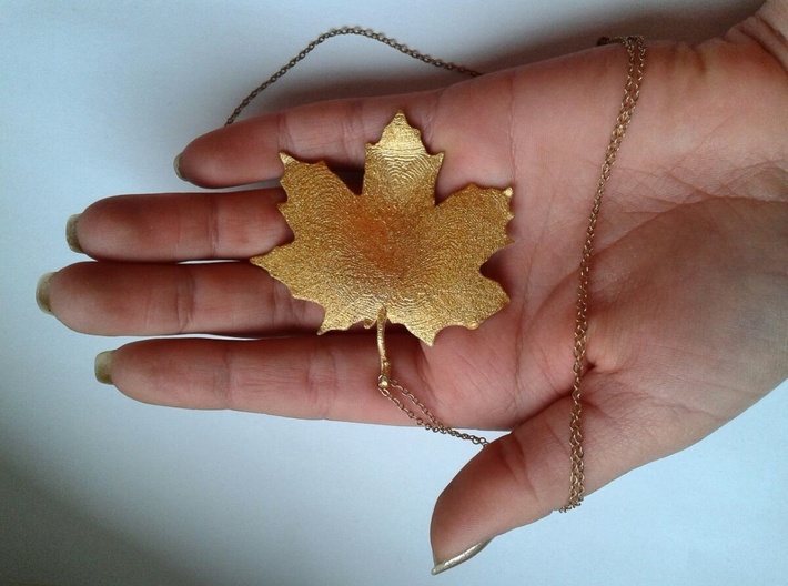Maple Leaf 3d printed