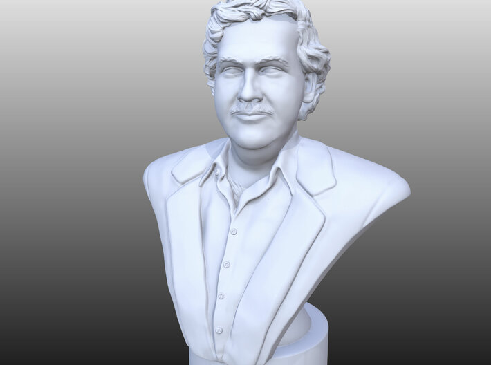 Pablo Escobar 3d printed 