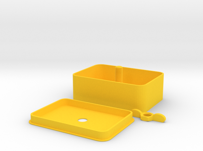 Delux Tobacco Tin 3d printed