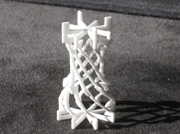 Twisted Chess 3d printed Rook