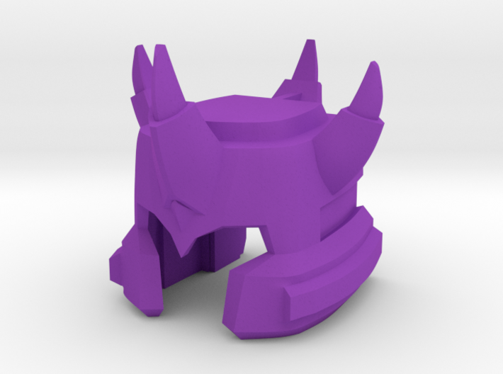 Galvatron TR Helm, IDW style 3d printed
