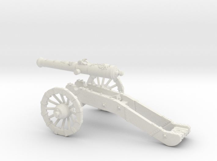 AF French cannon 24 Pounder 7 Years War 28mm 3d printed