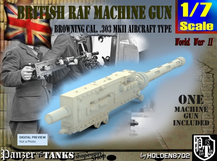 1-7 Browning 303 MkII RAF 3d printed