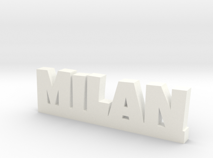 MILAN Lucky 3d printed