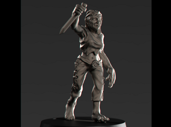 Sophie - 28mm Mutant 3d printed 