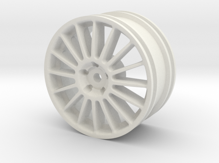 2003 Renault Clio V6 1/10th RC wheel 3d printed 