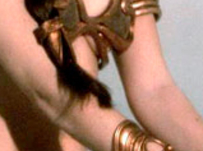 Princess Slave Leia Hair Clip 3d printed Reference