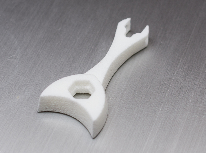 Kabuto Wrench Pendant 3d printed 