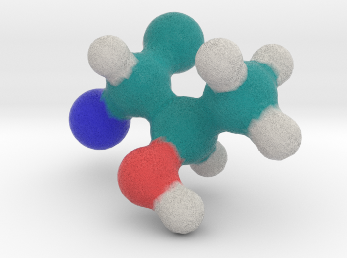 Amino Acid: Threonine 3d printed
