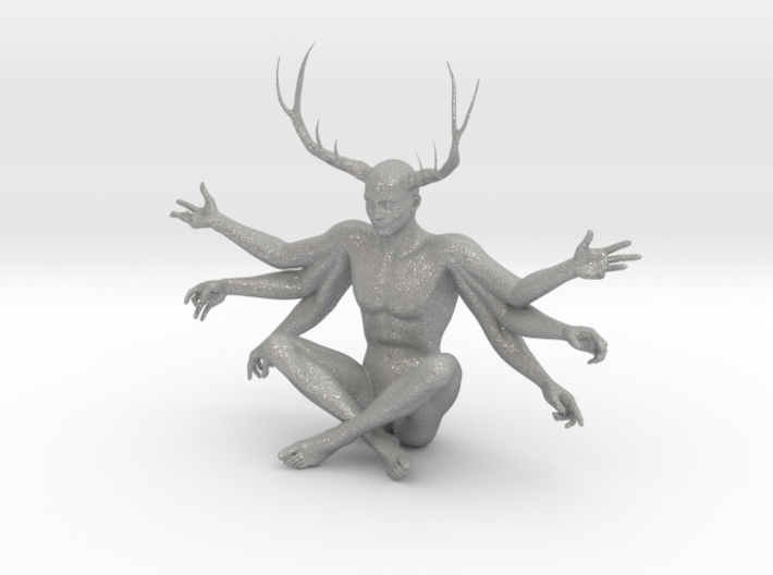3&quot; Six Armed Stag 3d printed