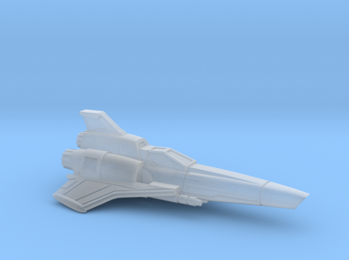 Viper Mk II (Battlestar Galactica), 1/270 3d printed