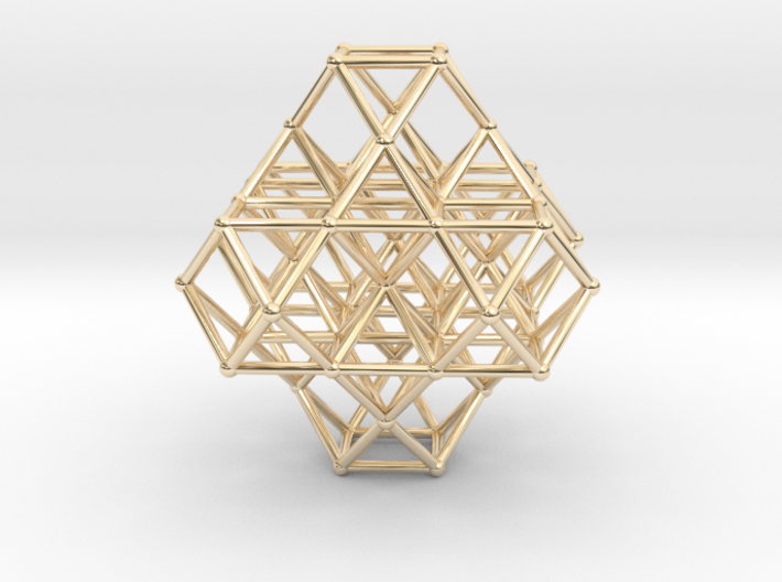 Vector Equilibrium Cuboctahedrons Grid 8Octa 7VE 3d printed