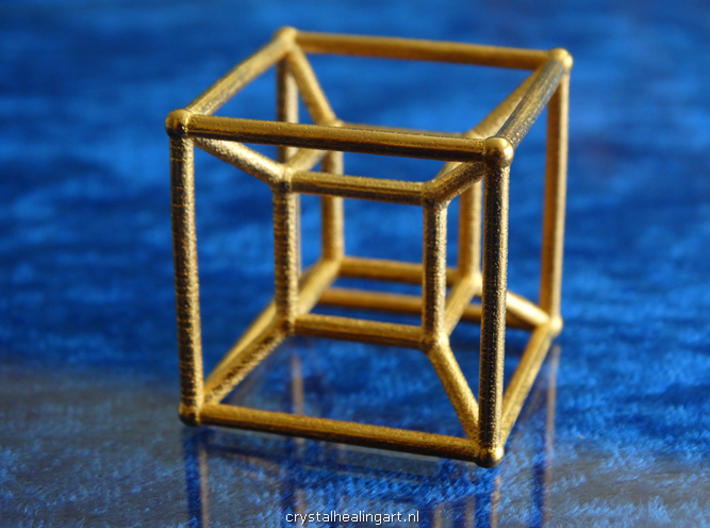 Tesseract - 4d Hypercube - E4 3d printed