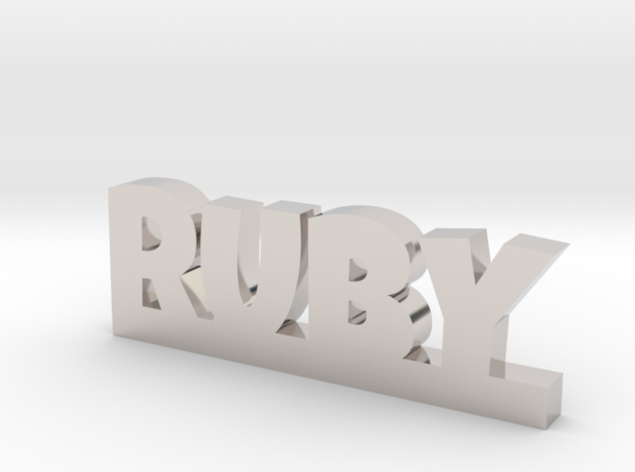 RUBY Lucky 3d printed