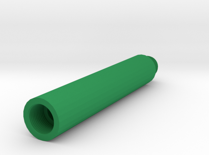 100mm 14mm+ External Airsoft Barrel Extension 3d printed 