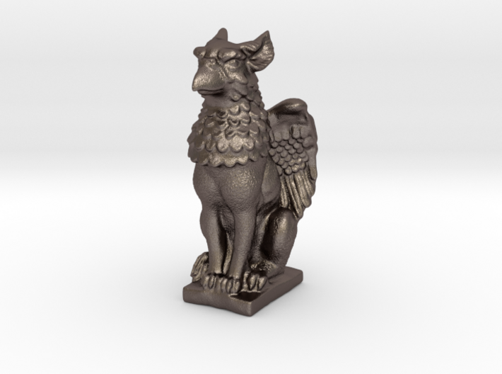 Griffin mini Statue 3d printed